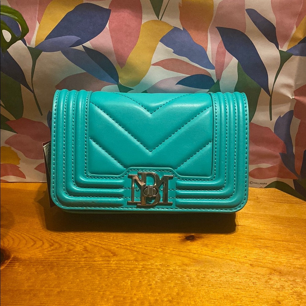 Badgley Mischka Vegan Leather Crossbody Bag